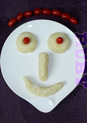 Une photo de Pomme de terre et chèvre