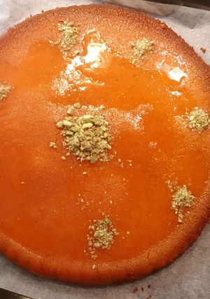 A picture of Knafeh.