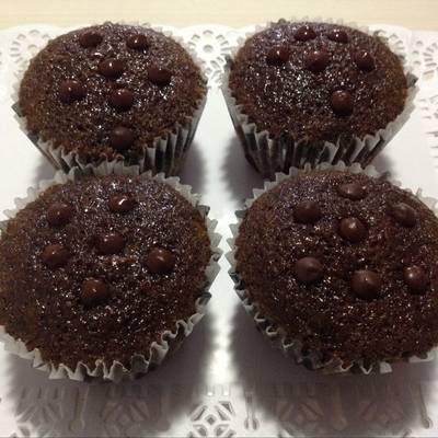 Muffins de Chocolate húmedo y esponjoso Receta de Haydee Agreda- Cookpad