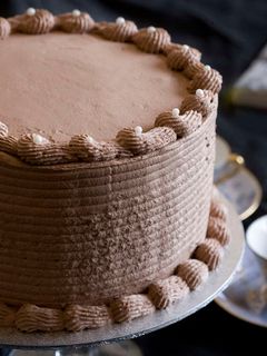 Una foto de Tarta de chocolate y trufa