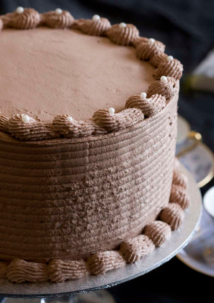 Una foto de Tarta de chocolate y trufa