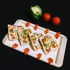 A picture of 10 minutes Pizza Toast.