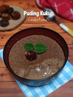 Foto resep Puding Kukus Cokelat Kurma
