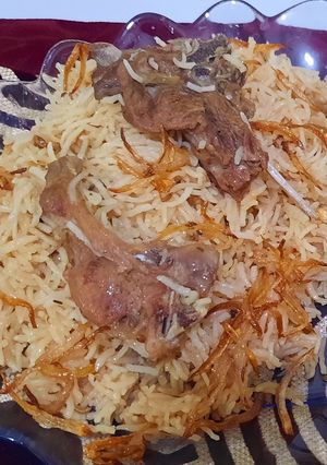A picture of Chops pulao.