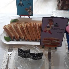 A picture of Chicken Fajita Sandwiches.