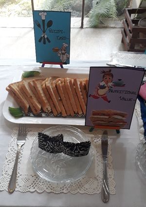 A picture of Chicken Fajita Sandwiches.