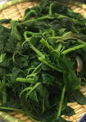 Hình của món Canh rau dền luộc cà chua siêu ngon.