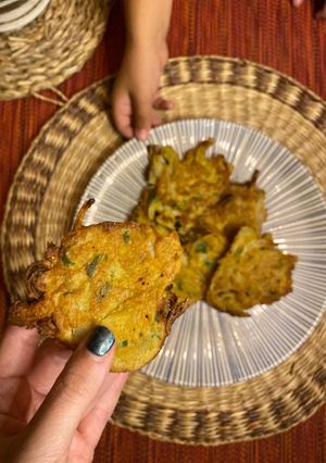 Una foto de Onion Bhaji 🇮🇳
