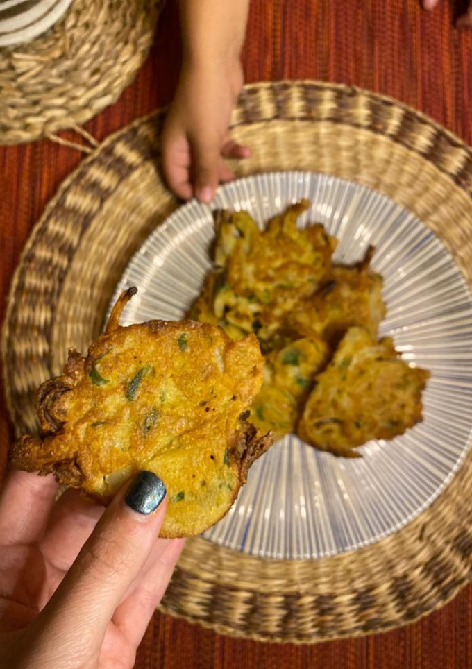 Una foto de Onion Bhaji 🇮🇳