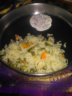 A picture of Veg pulao.