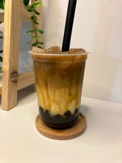 Foto resep Kopi Susu Boba Gula Aren