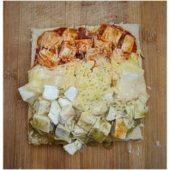 A picture of Tricolour Paneer Toast 📌.