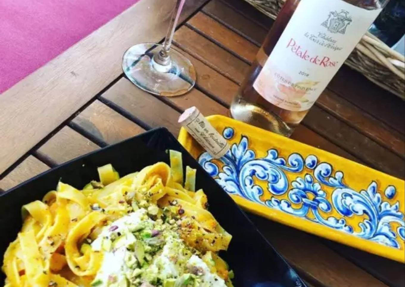 Tagliatelle alla crema di zucca