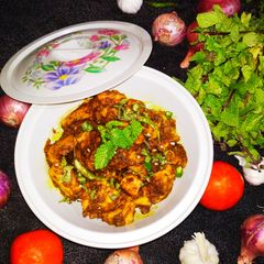 A picture of Urad dal ke fare.