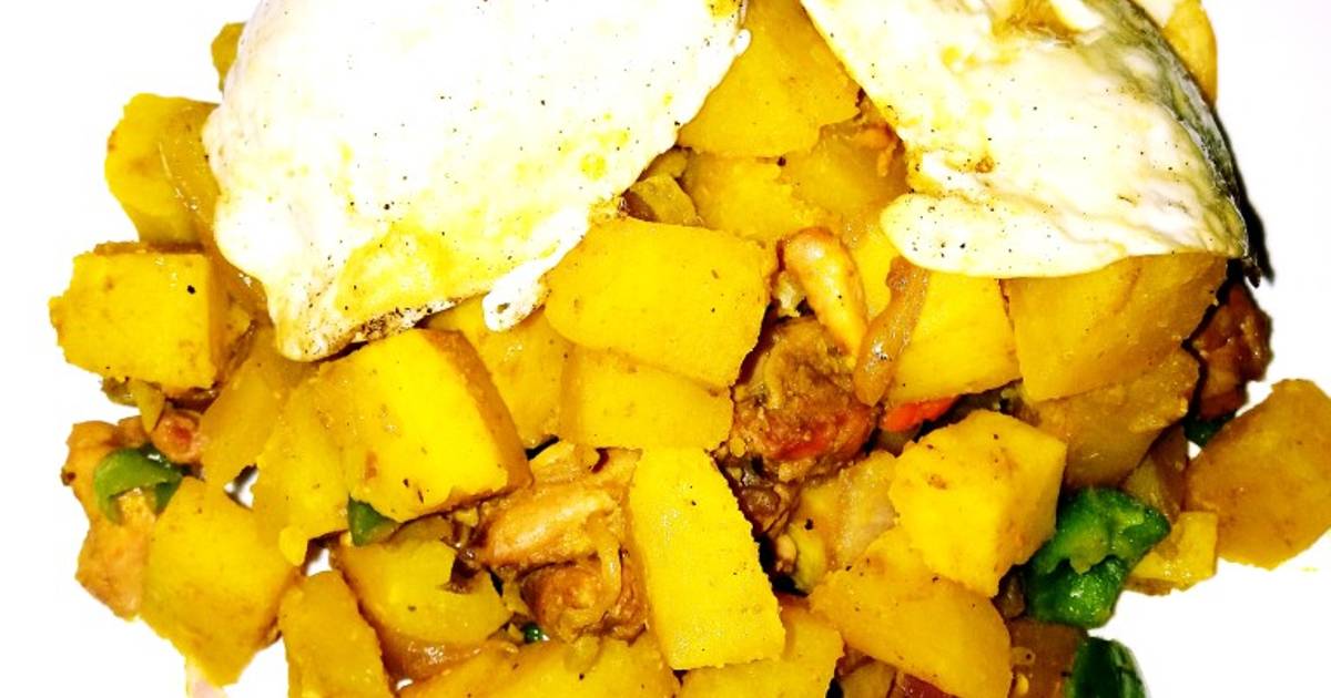 Sweet potato stir fry Recipe by zeezee's kitchen Cookpad