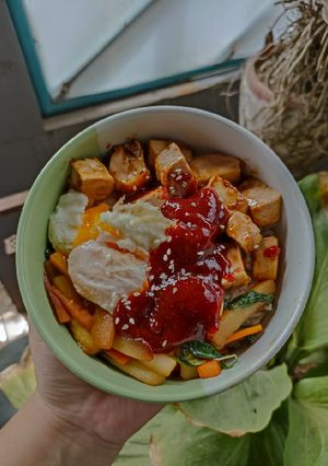 Foto resep Tofu Bibimbap