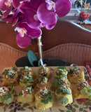 Xôi cuộn nhân mặn