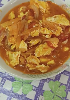 Foto resep Telur masak tomat