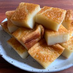 A picture of Butter Mochi.