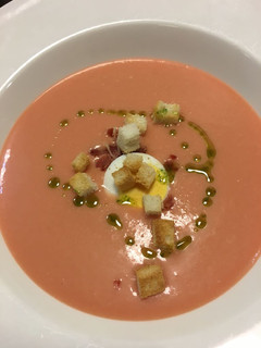 Una foto de Salmorejo