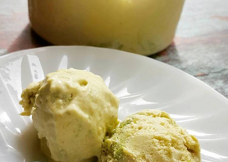 Resep Avocado ice cream - keto (no sugar) Anti Gagal