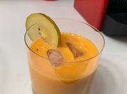 Una foto de smoothies veganos