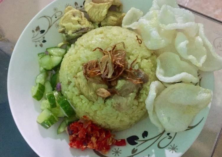 makanan Nasi Mandhi Ayam / Mandhi Rice Jadi, Bisa Manjain Lidah