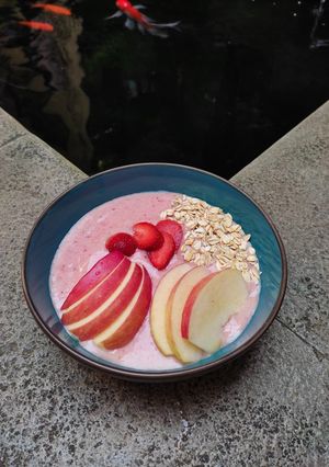 Foto resep Smoothie banana & Strawberry 🍓🍌