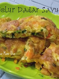 Foto resep Telur Dadar Sayur