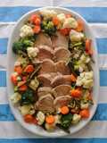Carne sotto sale con verdure