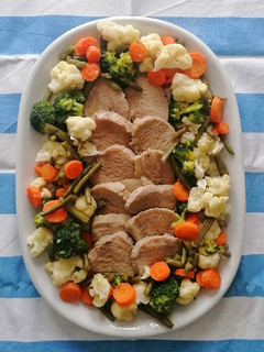 Foto di Carne sotto sale con verdure