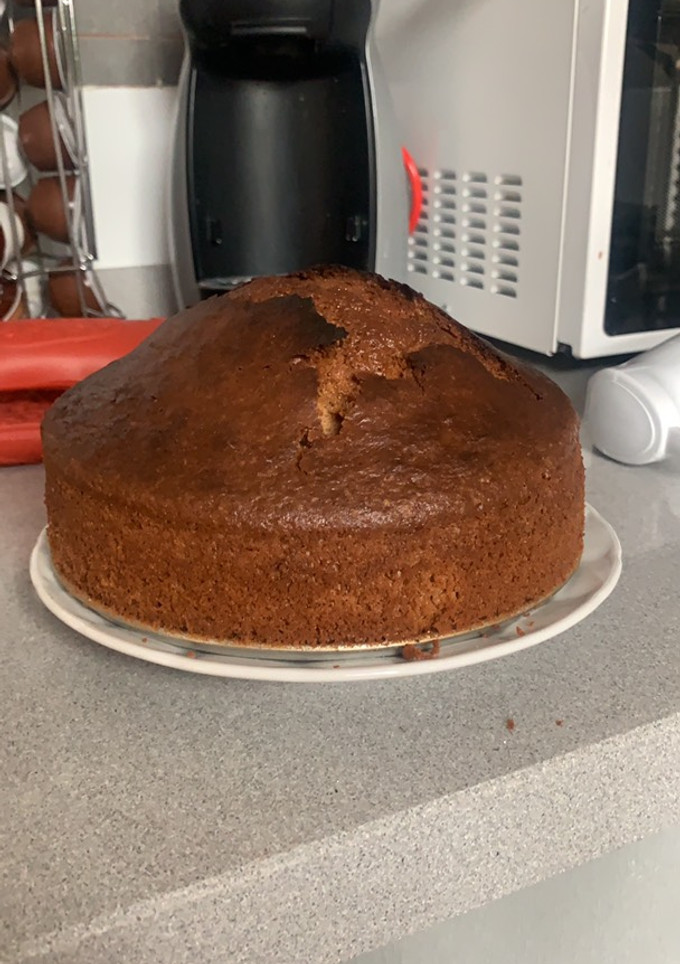 Una foto de Bizcocho de chocolate