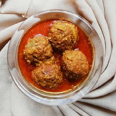 Shahi kofta curry A picture of Shahi kofta curry.