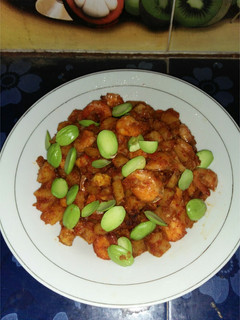 Foto resep Balado kentang Udang+Petai