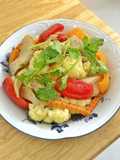 Stir-Fried Cauliflower and Mushrooms (Vegan)