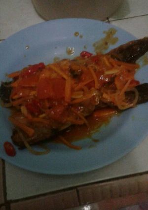 Foto resep Lele goreng saos padang