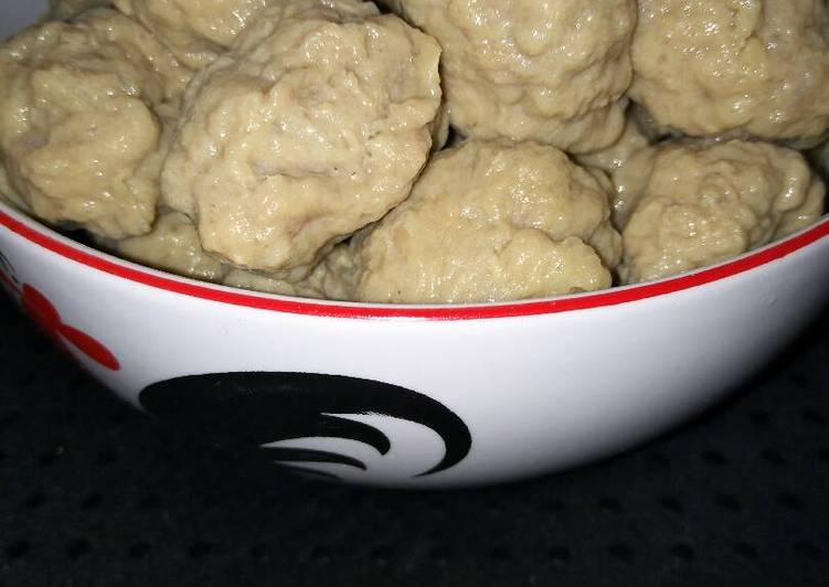 Langkah Mudah untuk Membuat Bakso Sapi (pakai blender), Lezat