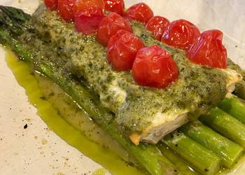 How To Make Recipe Tomato Pesto Salmon Delicious Simple How To Make Recipe Tomato Pesto Salmon Delicious Simple