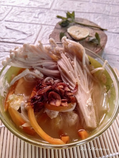 Foto resep Sup Jamur Enoki