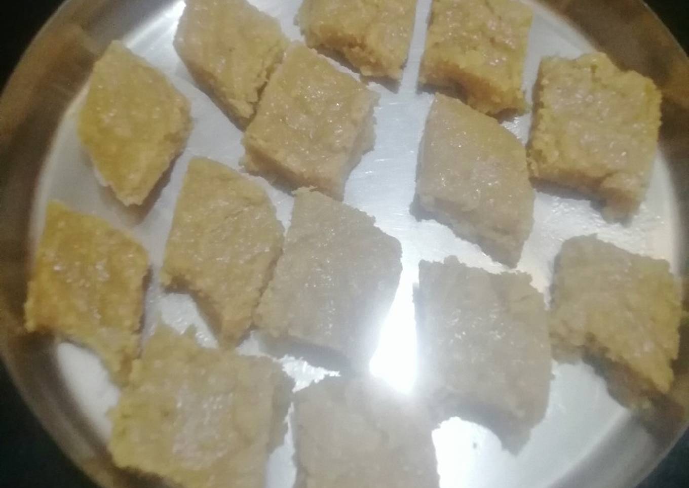 Besan barfi