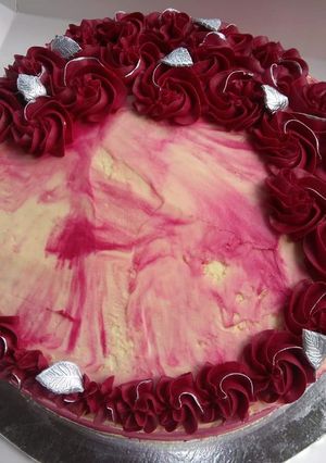 A picture of Red velvet cake.