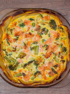 Foto principal de Quiche de salmón ahumado