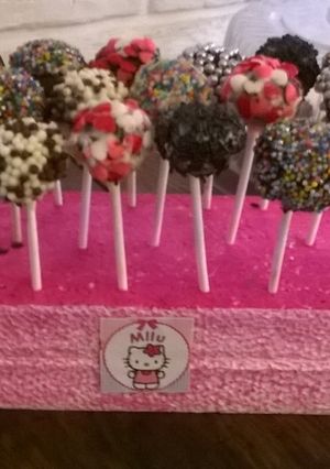 Una foto de Cake pops