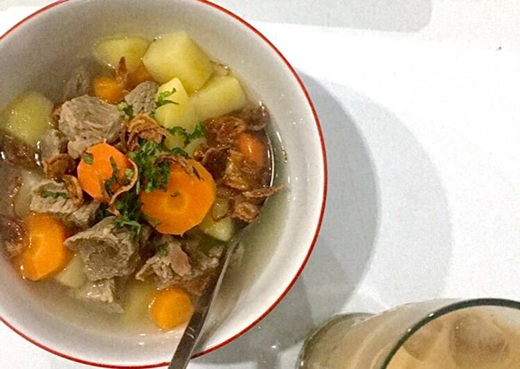 Resep Terbaik Sup Sapi Ala Rumahan