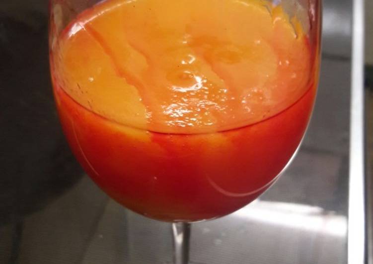 Steps to Prepare Super Quick Homemade Mango juice #authors marathon
