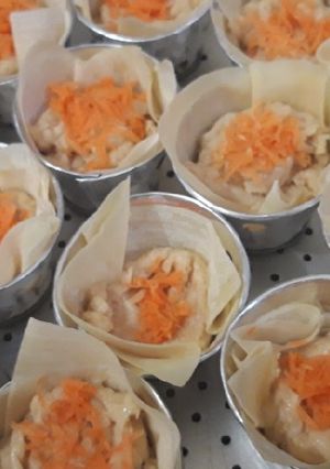 Foto resep Dimsum udang (siomay)