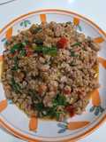 Pad Krapow with Ground Pork