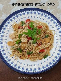 Foto resep Spaghetti Aglio Olio