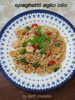 Foto resep Spaghetti Aglio Olio