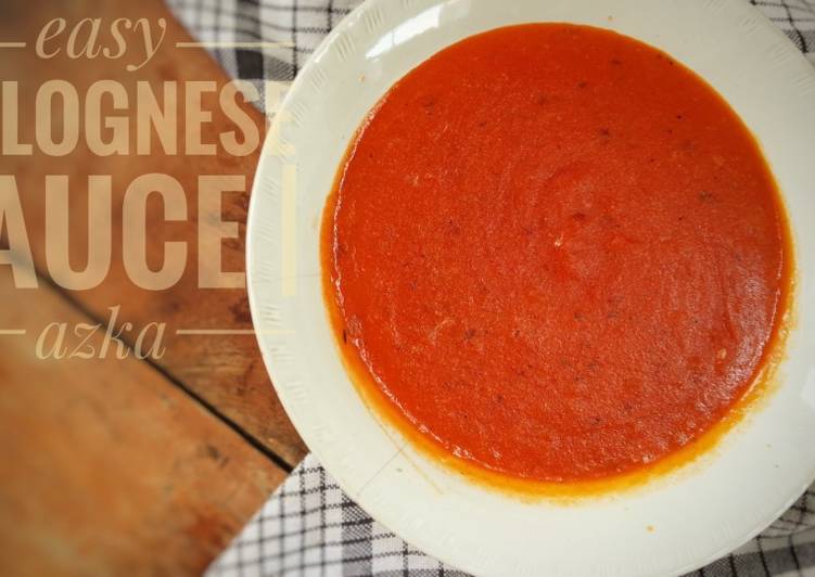 Easy bolognese sauce